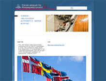Tablet Screenshot of dsms.dk